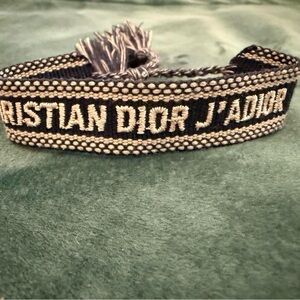 Christian Dior J'Adior Navy and White Bracelet